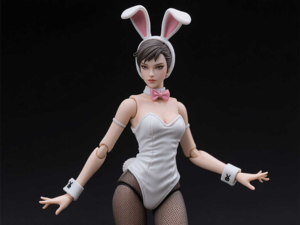 FREEing发布《梦想成为魔法少女》总帅兔女郎造型手办