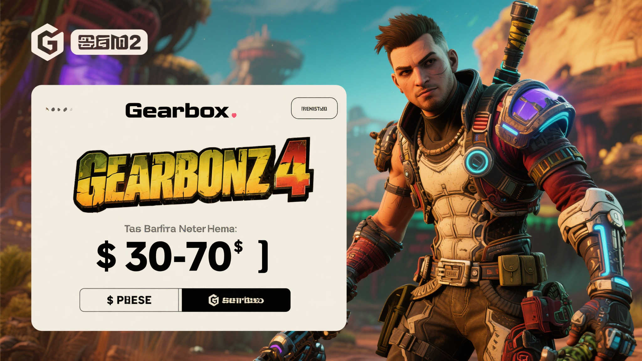 《无主之地4》价格未定，开发费用飙升至前作两倍！